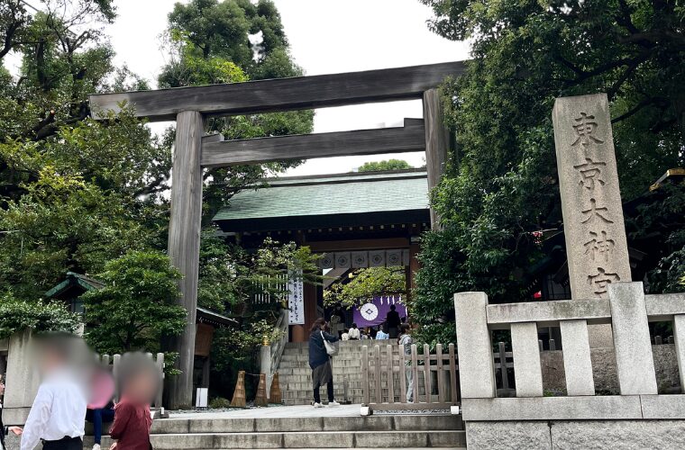 東京大神宮　鳥居